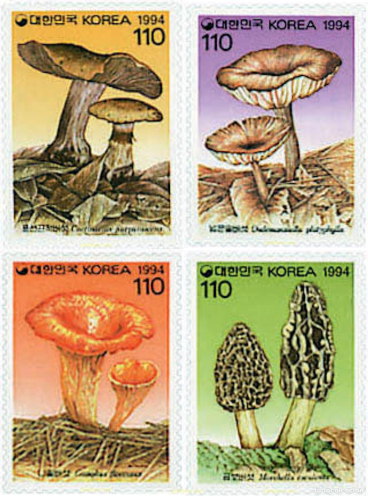 Sellos: 35818 MNH COREA DEL SUR 1994 SETAS
