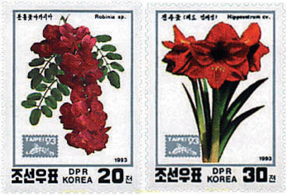 Sellos: 82933 MNH COREA DEL NORTE 1993 TAIPEI 93. EXPOSICION FILATELICA INTERNACIONAL