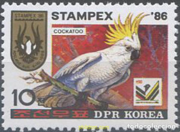 Sellos: 36543 MNH COREA DEL NORTE 1986 STAMPEX 86. EXPOSICION FILATELICA INTERNACIONAL