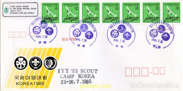 Sellos: 265289 USED COREA DEL SUR 1979 SERIE BASICA