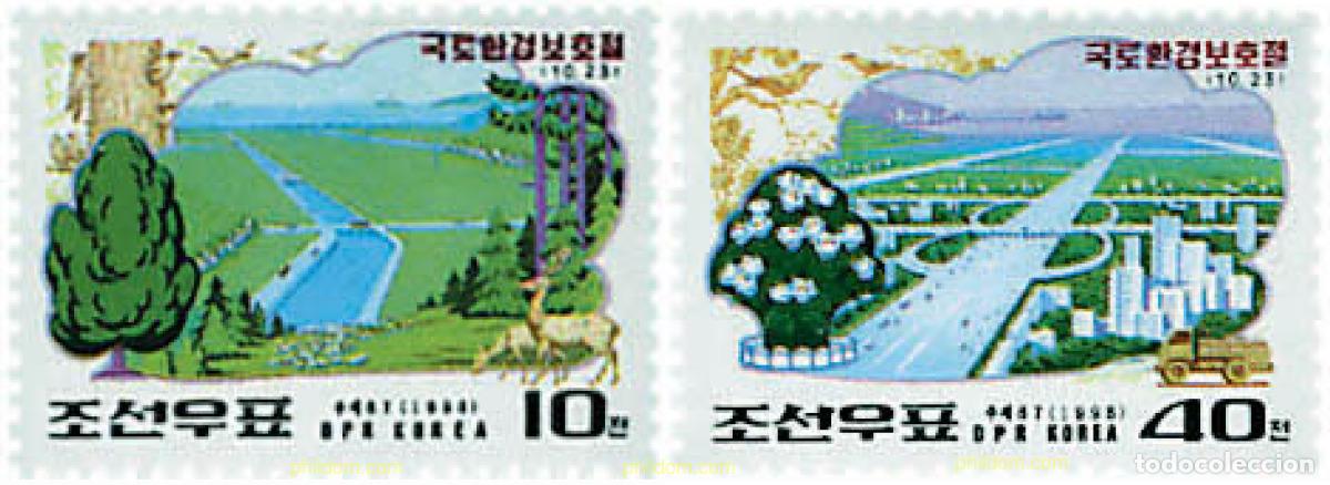 Sellos: 81898 MNH COREA DEL NORTE 1998 DIA DEL MEDIO AMBIENTE