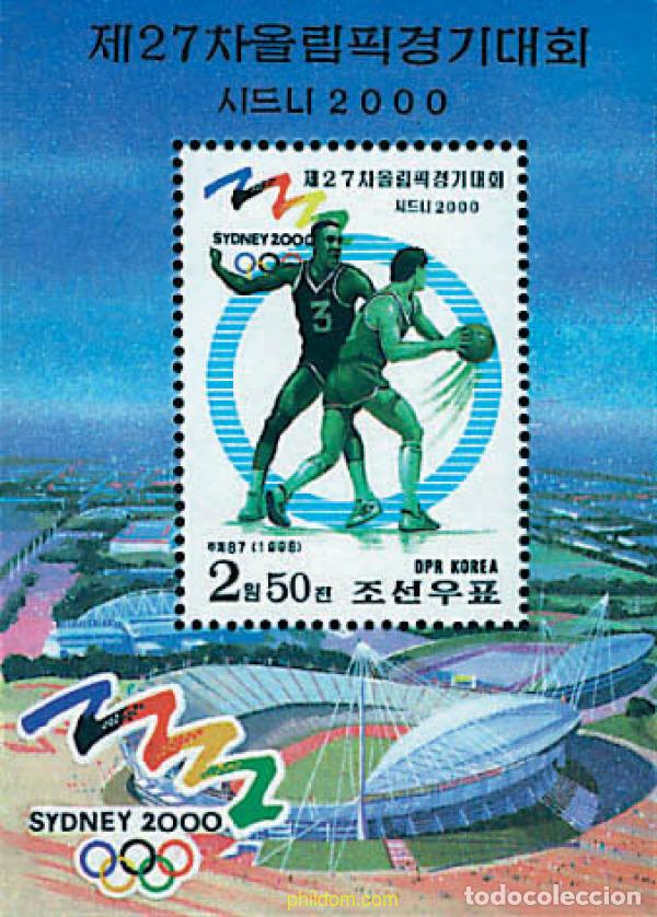 Sellos: 305691 MNH COREA DEL NORTE 1998 27 JUEGOS OLIMPICOS VERANO SYDNEY 2000