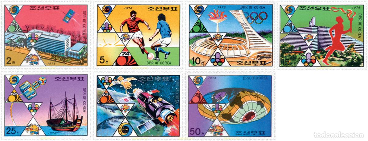 Francobolli: 27268 MNH COREA DEL NORTE 1976 ACONTECIMIENTOS VARIOS
