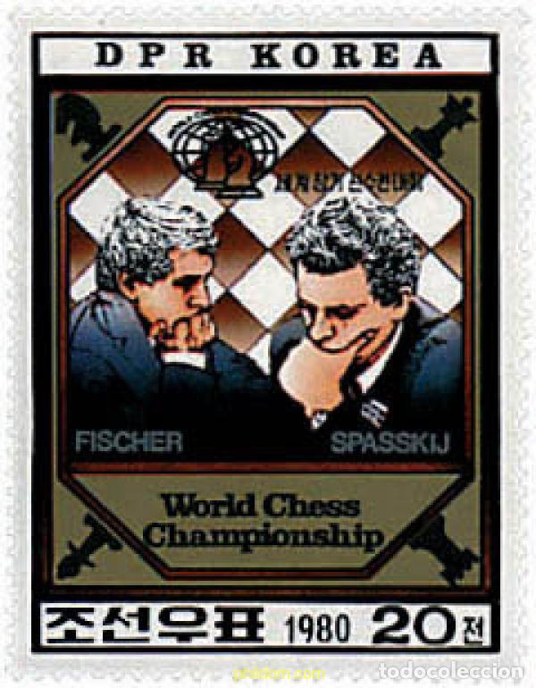 Sellos: 208183 MNH COREA DEL NORTE 1980 CAMPEONATO DEL MUNDO DE AJEDREZ