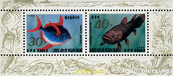 Sellos: 135482 MNH COREA DEL NORTE 1993 EXPOSICION FILATELICA NAPOSTA 93
