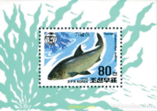 Sellos: 81854 MNH COREA DEL NORTE 1996 PECES DE AGUA DULCE
