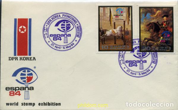 Francobolli: 286060 USED COREA DEL NORTE 1984 ESPA&Ntilde;A 84. EXPOSICION FILATELICA INTERNACIONAL