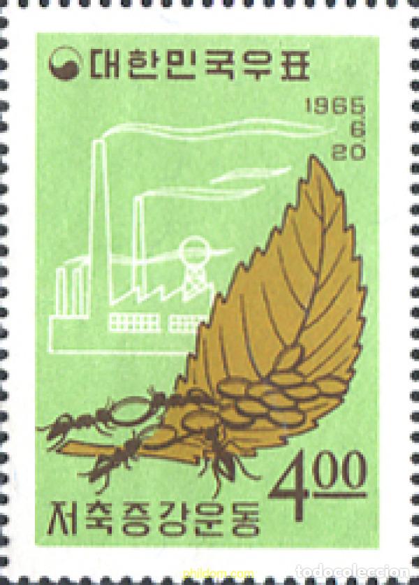 Stamps: 29312 MNH COREA DEL SUR 1965 DIA DEL AHORRO