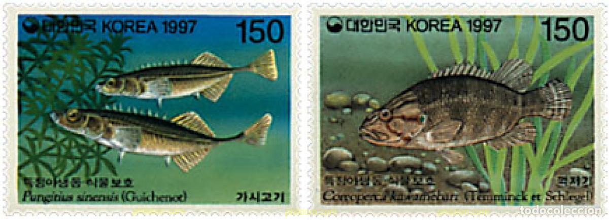 Sellos: 80452 MNH COREA DEL SUR 1997 PROTECCION DE LOS ANIMALES SALVAJES Y DE LAS PLANTAS