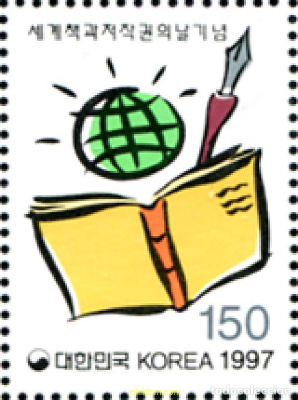 Briefmarken: 31004 MNH COREA DEL SUR 1997 DIA MUNDIAL DEL LIBRO