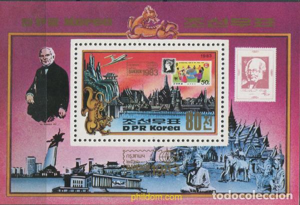Timbres: 54818 MNH COREA DEL NORTE 1983 BANGKOK 1983. EXPOSICION FILATELICA INTERNACIONAL