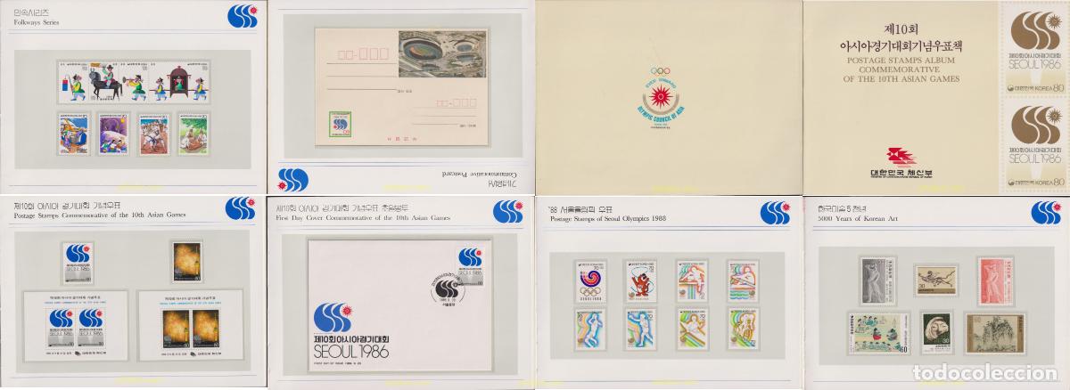 Sellos: 619042 MNH COREA DEL SUR 1986 10 JUEGOS ASIATICOS