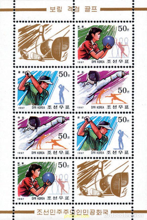 Sellos: 11082 MNH COREA DEL NORTE 1997 DEPORTES