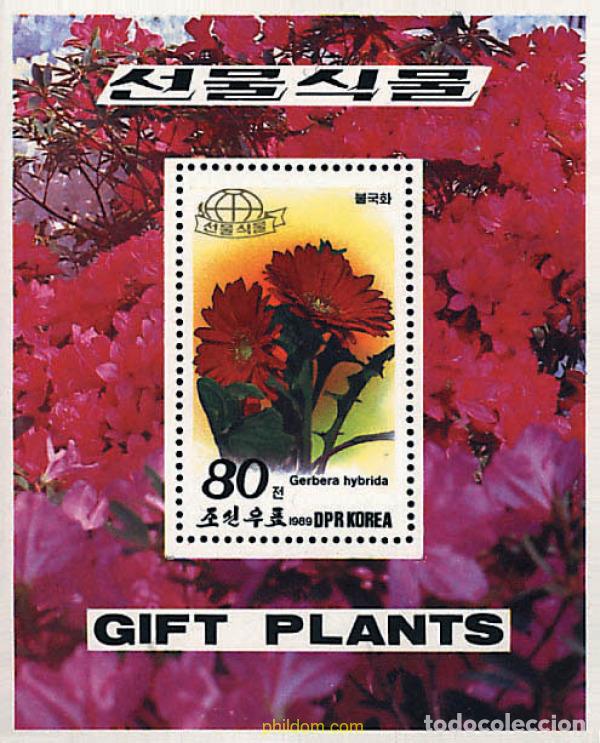 Sellos: 82920 MNH COREA DEL NORTE 1989 FLORES DE REGALOS