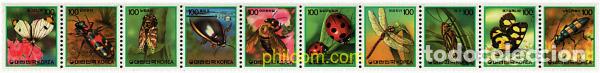Sellos: 5399 MNH COREA DEL SUR 1991 INSECTOS - Foto 1