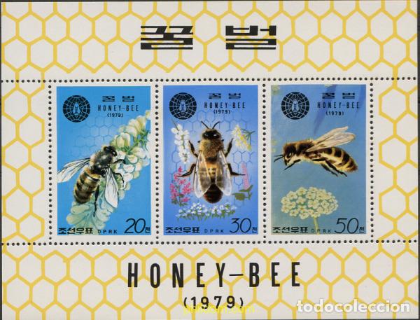 Sellos: 231451 MNH COREA DEL NORTE 1979 ABEJAS