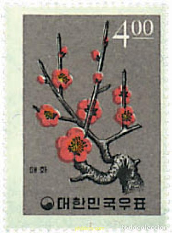 Timbres: 98496 MNH COREA DEL SUR 1965 FLORA