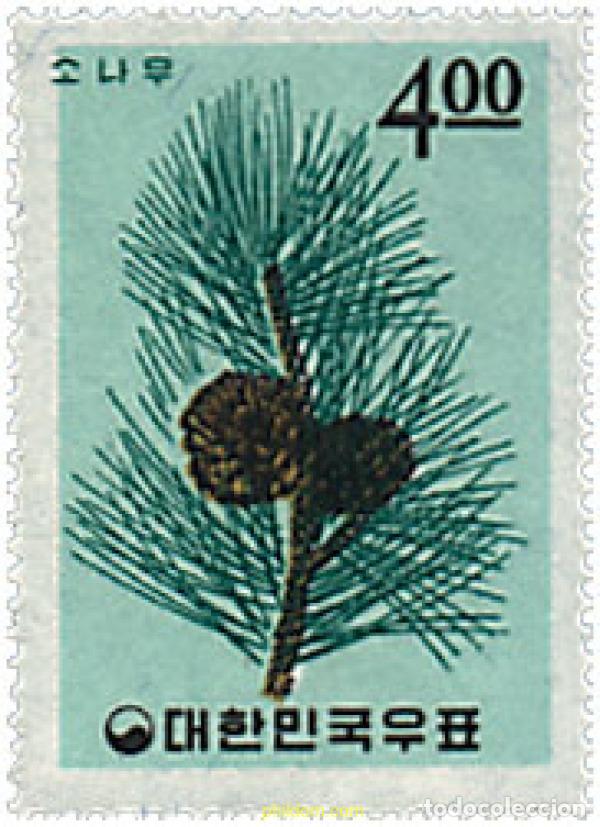 Sellos: 84155 MNH COREA DEL SUR 1965 PLANTAS