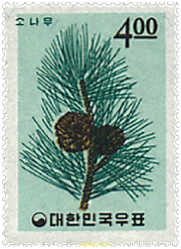 Sellos: 200560 HINGED COREA DEL SUR 1965 PLANTAS