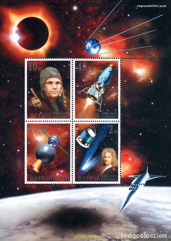 Timbres: 87332 MNH COREA DEL NORTE 2001 ESPACIO