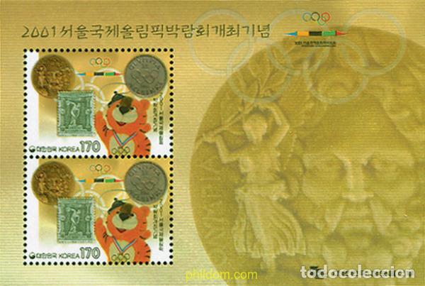 Sellos: 99336 MNH COREA DEL SUR 2001 FERIA OLIMPICA INTERNACIONAL EN SEUL