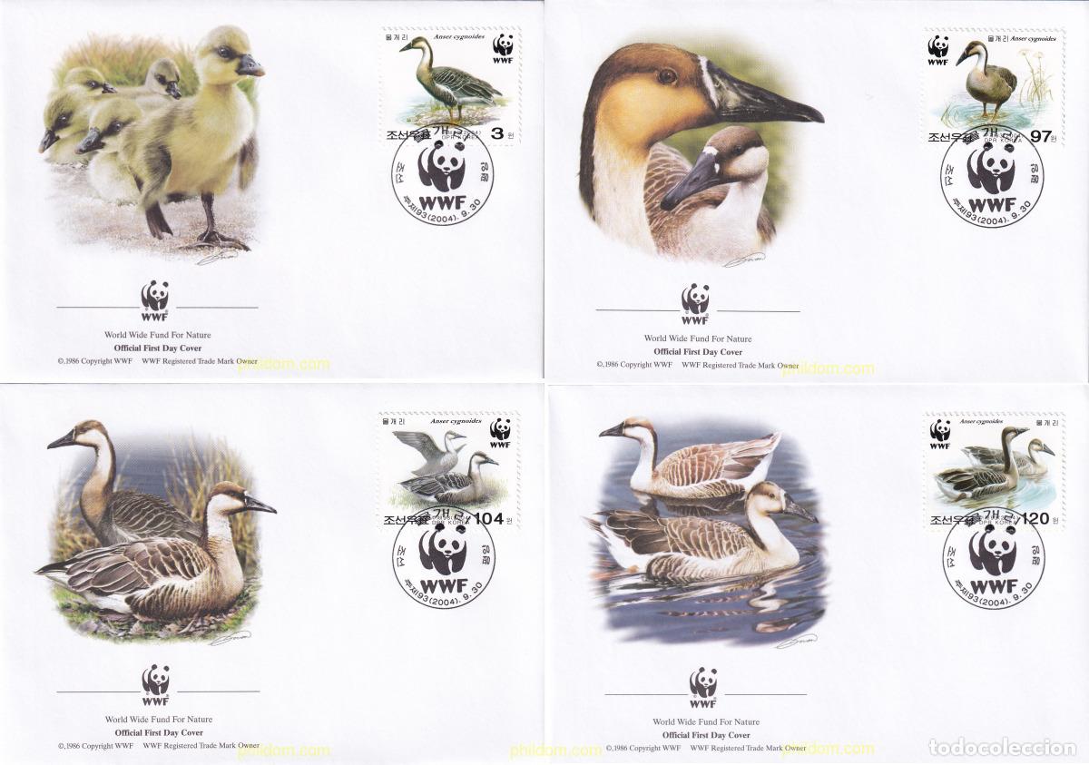 Sellos: 143118 MNH COREA DEL NORTE 2004 WWF - Foto 1