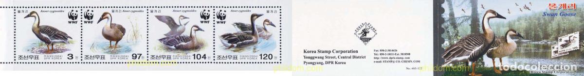 Sellos: 148593 MNH COREA DEL NORTE 2004 WWF - Foto 1