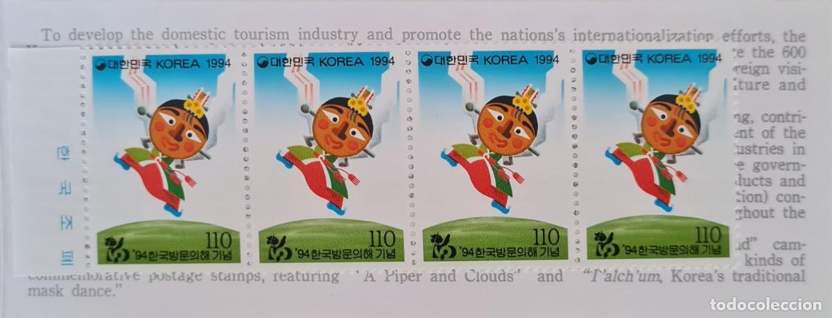 Stamps: Serie de dos librillos postales, primer d&iacute;a de emisi&oacute;n, Korea del Sur 1994