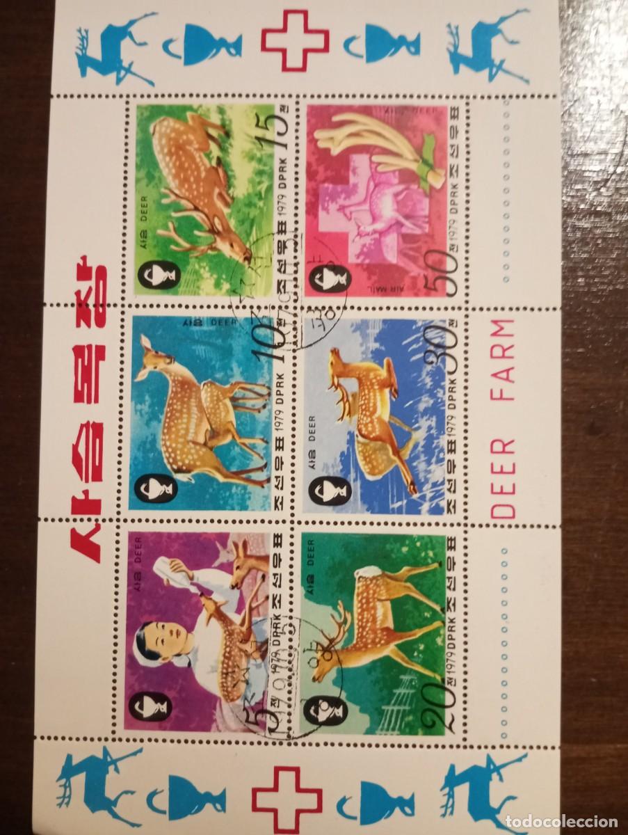Sellos: COREA DEL NORTE 1979, PROTECCI&Oacute;N DE LA NATURALEZA