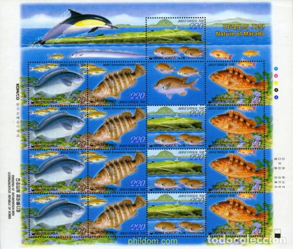 Sellos: 180439 MNH COREA DEL SUR 2005 NATURALEZA DE LA ISLA MARADO
