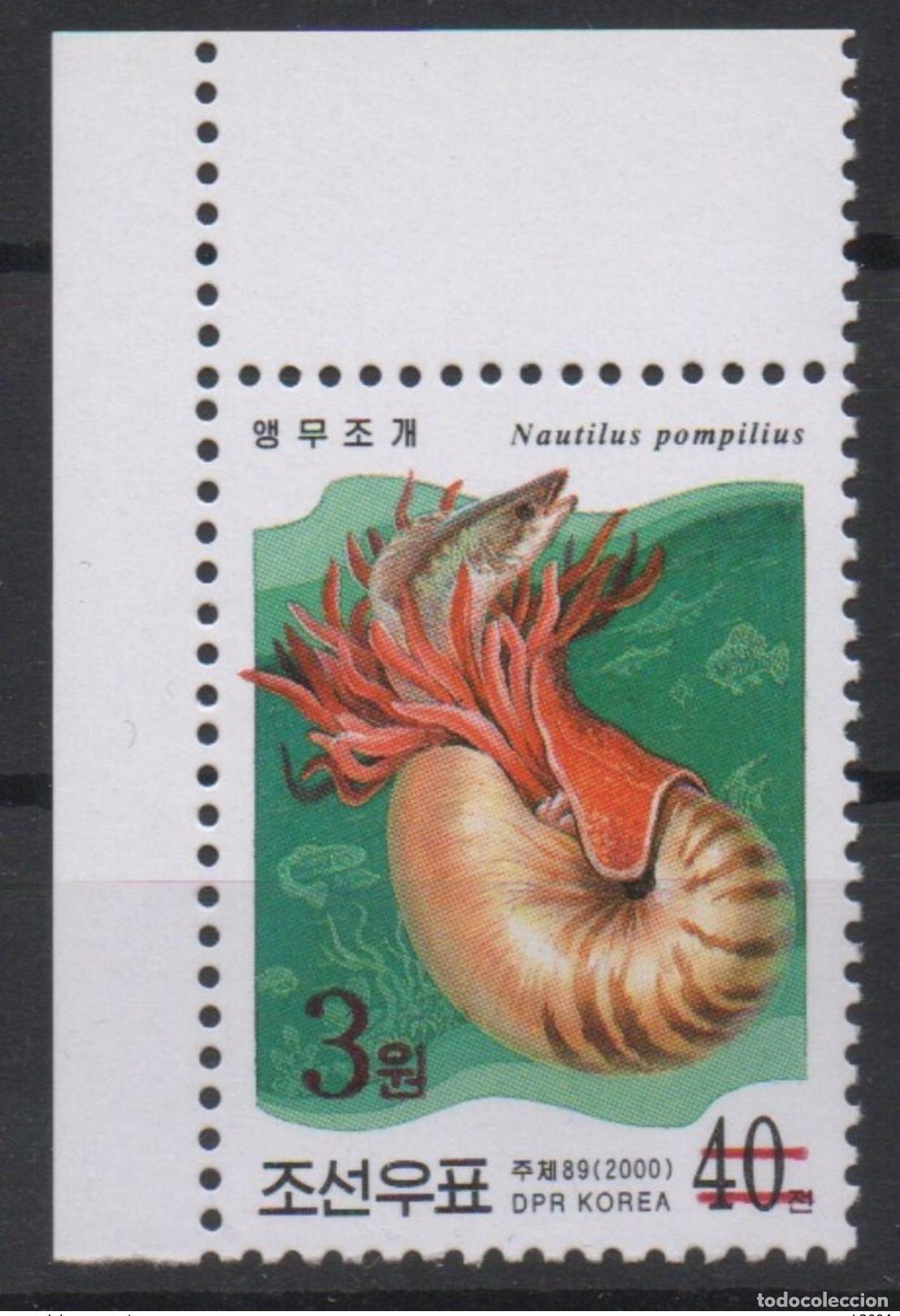 Sellos: Corea 2006 Mi. 5072 crust&aacute;ceos rojos camarones Krebs