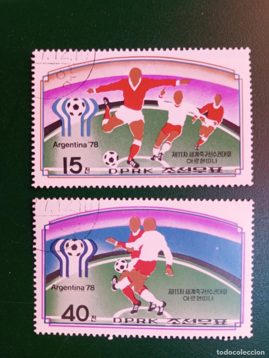 Sellos: COREA, 1977, COPA MUNDIAL DE F&Uacute;TBOL ARGENTINA 78, YT 1431