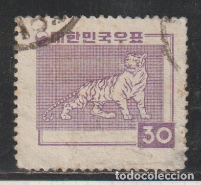 Sellos: COREA DEL SUR // YVERT 189 // 1957 ... USADO