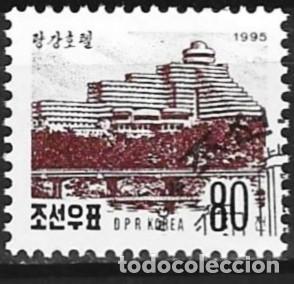 Sellos: Corea del Norte 1995 - Mi 3791 - YT 2620 - Hotel de Ryanggang