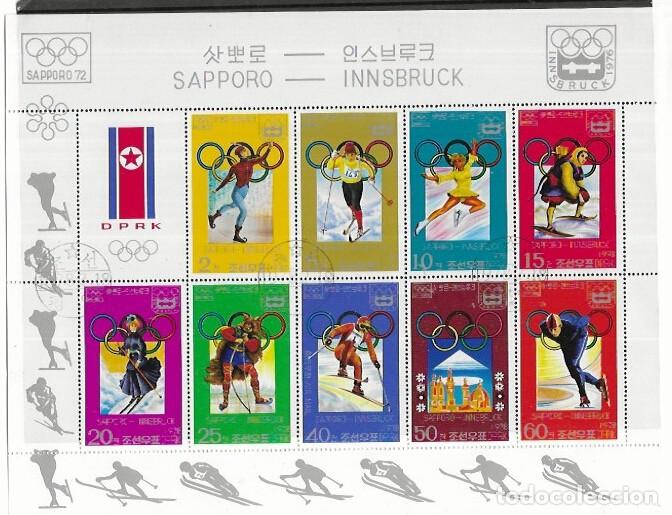 Sellos: COREA DEL NORTYE N&ordm; MICHEL 1683 AL 1691 (0)