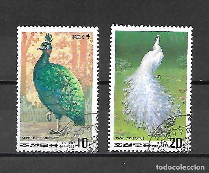 Sellos: Aves: pavos ex&oacute;ticos de Corea Norte, sellos a&ntilde;o 1990