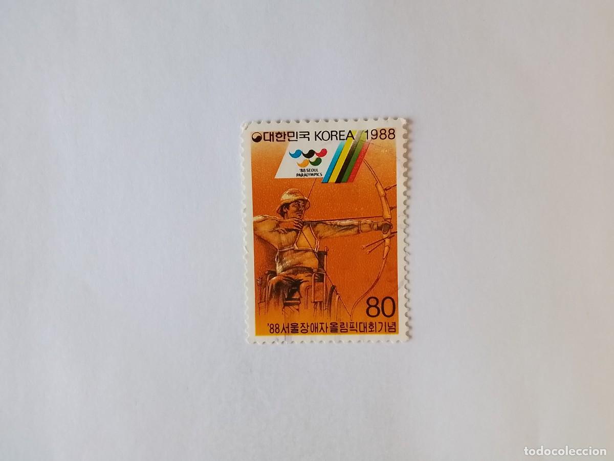 Sellos: A&Ntilde;O 1988 COREA SELLO USADO