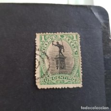 Sellos: COSTA RICA,1901,ESTATUA JUAN SANTAMARÍA,YVERT 41,SCOTT 45,USADO,(LOTE AG)