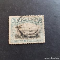 Sellos: COSTA RICA,1901,PUERTO LIMÓN,YVERT 43,SCOTT 47,USADO,(LOTE AG)