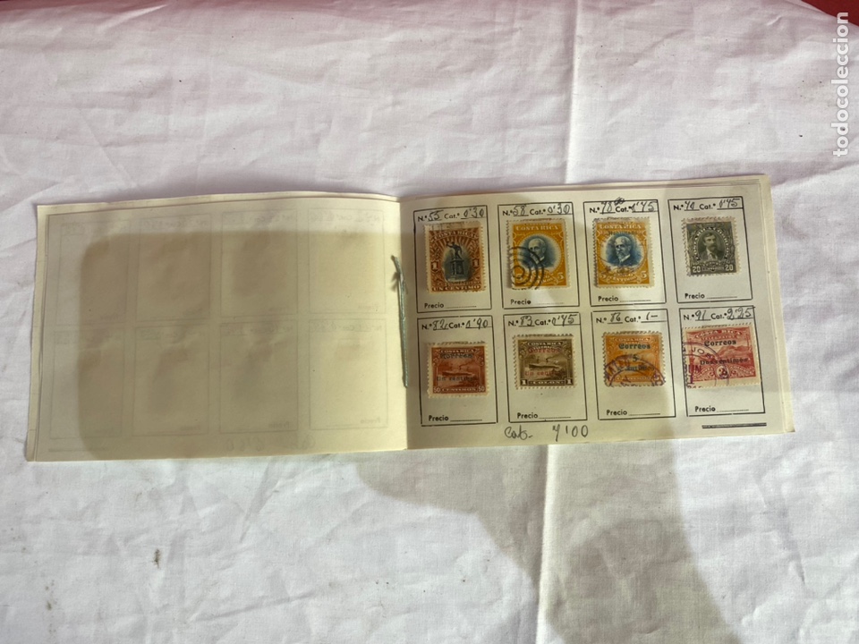 Sellos: Álbum de sellos antiguos COSTA RICA clasificados. Ver fotos - Foto 4 - 261790125
