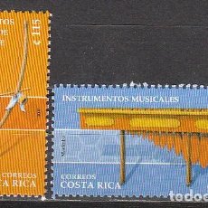 Sellos: COSTA RICA Nº 1671/2, INSTRUMENTOS MUSICALES DE GUANACASTE, NUEVO *** SERIE COMPLETA. Lote 338323373