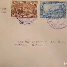 Sellos: J) 1946 COSTA RICA, POSTAL STATIONARY, MAILS AND THELEGRAPHS, IN COMMEMORATION OF THE FIRST PAN AMER. Lote 361586955