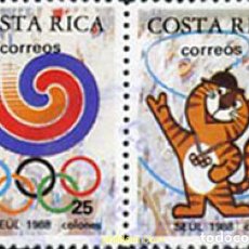 Sellos: 208224 MNH COSTA RICA 1988 24 JUEGOS OLIMPICOS VERANO SEUL 1988