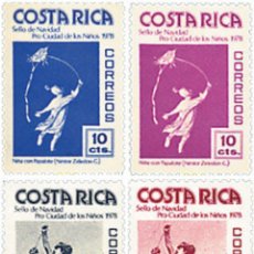 Sellos: 27819 MNH COSTA RICA 1978 JUEGOS INFANTILES