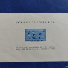 Sellos: COSTA RICA AÑO 1960**MNH TERCEROS JUEGOS PANAMERICANOS DE FUTBOL