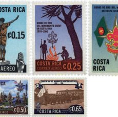 Sellos: 41053 MNH COSTA RICA 1968 50 ANIVERSARIO DEL ESCULTISMO EN COSTA RICA