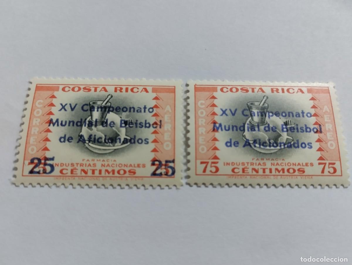 Sellos: SELLOS COSTA RICA, A&Ntilde;O 1961, SERIE COMPLETA**MNH, MICHEL 581/82