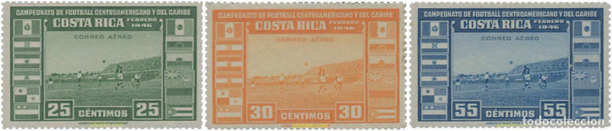 Sellos: 26774 MNH COSTA RICA 1946 CAMPEONATO DE FUTBOL CENTROAMERICANO