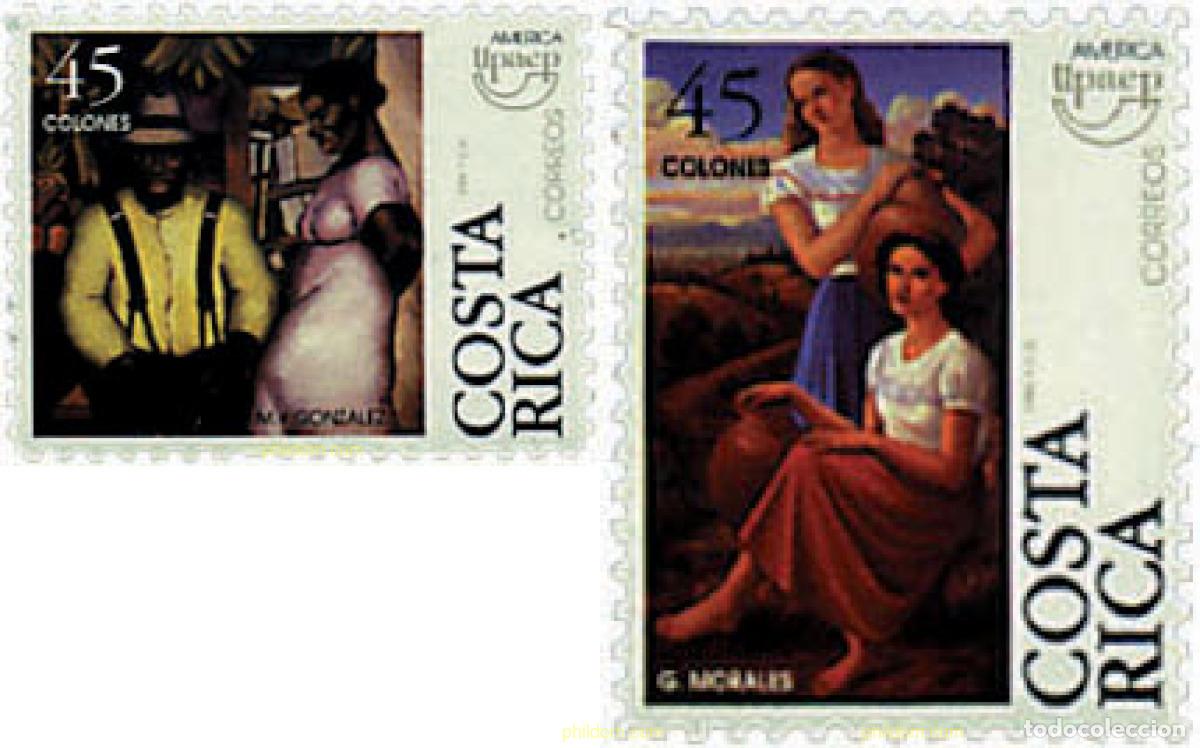 Selos: 30982 MNH COSTA RICA 1996 AMERICA-UPAEP 1996 - TRAJES REGIONALES