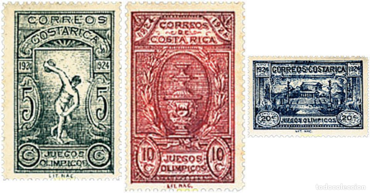 Briefmarken: 200717 HINGED COSTA RICA 1923 JUEGOS OLIMPICOS CENTROAMERICANOS EN SAN JOSE